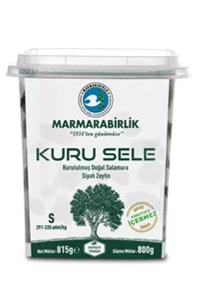 Marmara Birlik Kuru Sele Zeytin 800 g. S