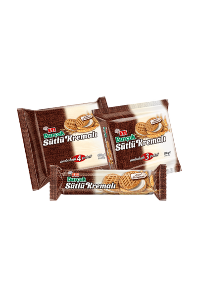 Bur�ak S�tl� Kremal� Yulafl� Bisk�vi
