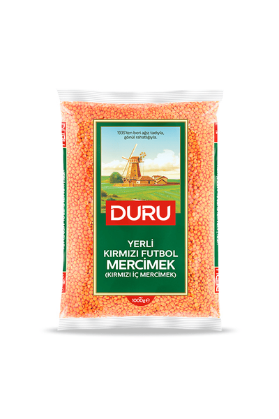 Yerli K�rm�z� Futbol Mercimek (K�rm�z� �� Mercimek) 1000g