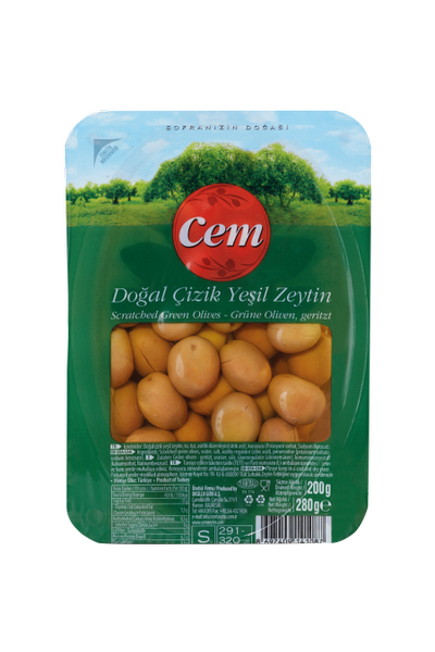 Cem Do�al �izik Ye�il Zeytin 200 gr