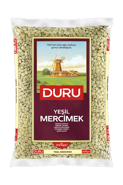 Yerli Ye�il Mercimek 2000g