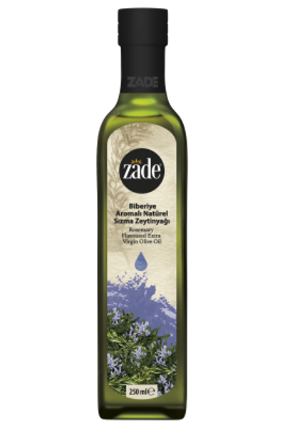 Biberiye Aromal� Nat�rel S�zma Zeytinya�� 250 ml (Cam)
