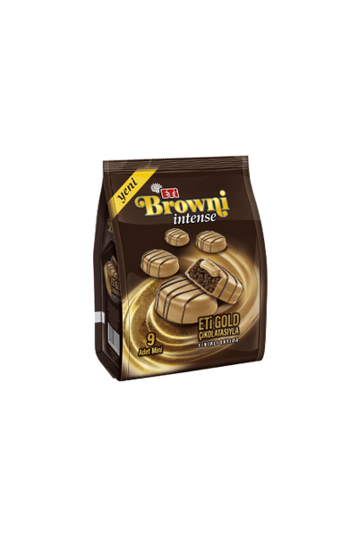 Browni Intense Mini Gold �ikolata Kapl� Krema Dolgulu Kek