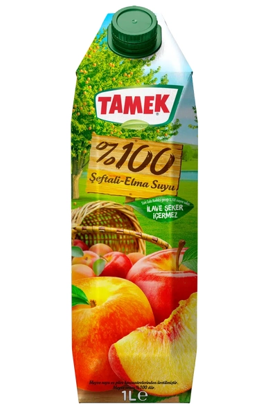 %100 �eftali-Elma Suyu