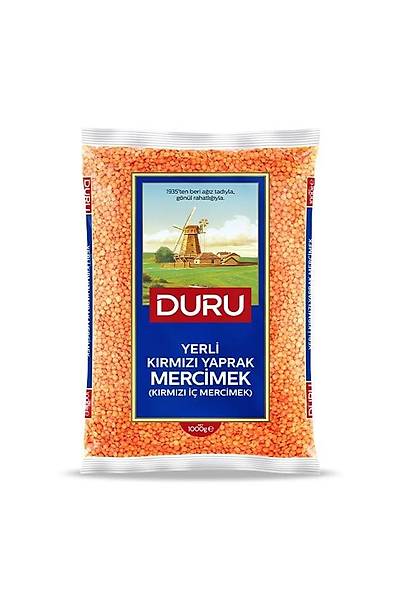 Yerli K�rm�z� Yaprak Mercimek (K�rm�z� �� Mercimek) 1000g