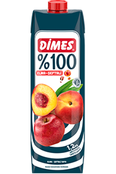 D�MES %100 Elma-�eftali Suyu