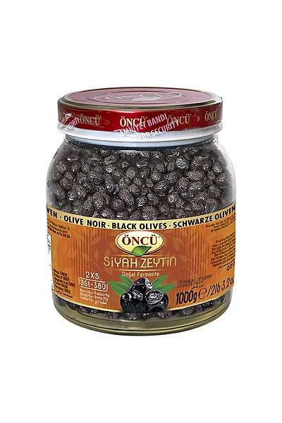 Siyah Zeytin 1000 g 2XS (351-380)