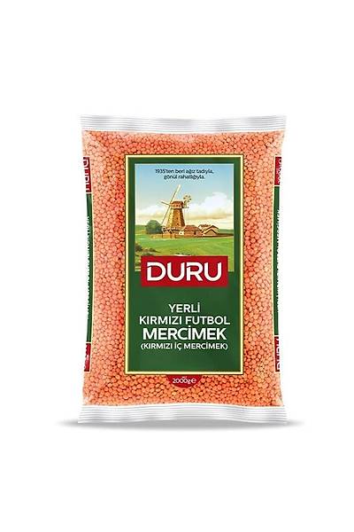 Yerli K�rm�z� Futbol Mercimek (K�rm�z� �� Mercimek) 2000g