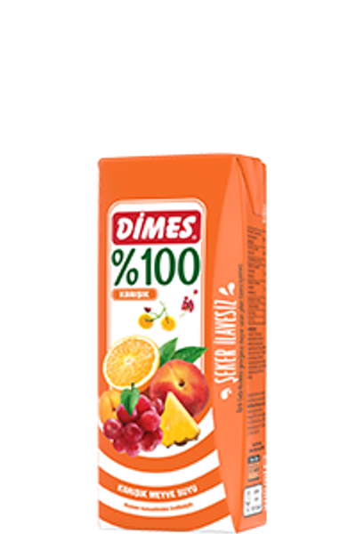 D�MES %100 Kar���k Meyveler 200 ml