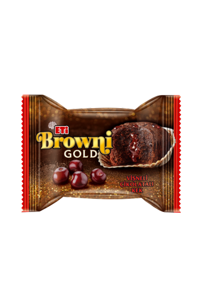 Browni Gold Vi�ne Soslu �ikolatal� Kek