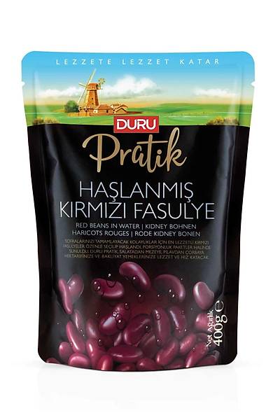 Pratik Ha�lanm�� K�rm�z� Fasulye 400g