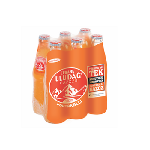 Uluda� Efsane Gazoz  Portakall� 250 ml Cam �i�e