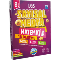 �NL�LER KARMASI YAYINLARI 8. SINIF LGS SAYISAL MEDYA MATEMAT�K 16 DENEME