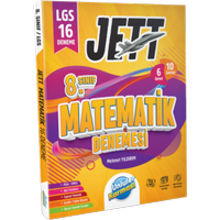 �NL�LER KARMASI YAYINLARI 8. SINIF LGS JETT MATEMAT�K 16 DENEME