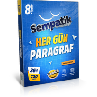 �NL�LER KARMASI YAYINLARI 8. SINIF SEMPAT�K HER G�N PARAGRAF 36 HAFTALIK KAZANIM DENEMELER�