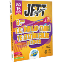 �NL�LER KARMASI YAYINLARI  8. SINIF LGS JETT T.C. �NKILAP TAR�H� VE ATAT�RK��L�K 16 DENEME