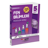 Gizli Yay�nlar� 5. SINIF FEN B�L�MLER� MOD�LER DERG� G�ZL� YAY.