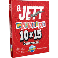 �NL�LER KARMASI YAYINLARI 8. SINIF JETT PARAGRAF 10X15 DENEMELER�