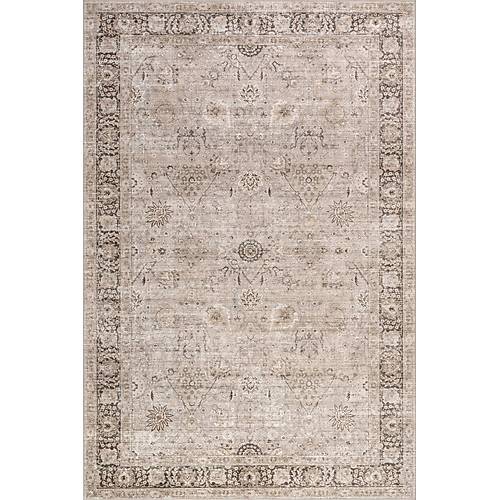 Atelier 504 Soft Greige Eskitme Vintage Hal� Etnik Otantik Y�kanabilir Salon Hal�s�