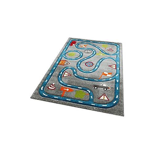 Kids Kds19 Grey Blue Antibakteriyel Hav Ve Toz Vermez �ocuk Ve Bebek Odas� Hal�s�