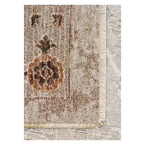 Eko Hal� SOFIA SOF 05 CREAM GOLD Renkli El Dokuma U�ak Hal� Desenlerine Sahip Makine Hal�s�