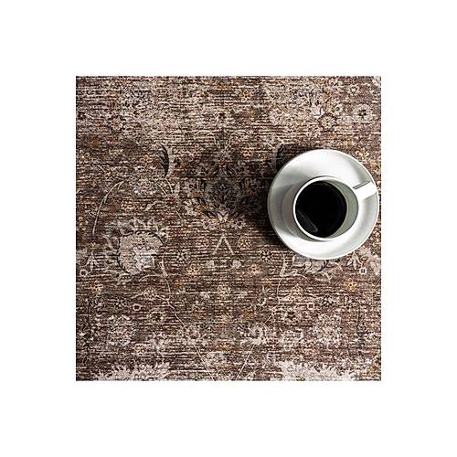 Atelier 501 Brown Taupe Eskitme Vintage Hal� Etnik Otantik Y�kanabilir Salon Hal�s�