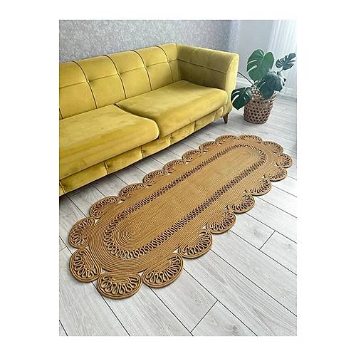 Hal�max �ift Tarafl� Y�kanabilir Hav Toz Vermez Bohem J�t Hal� Koridor Mutfak Banyo Antre J�t Kilim