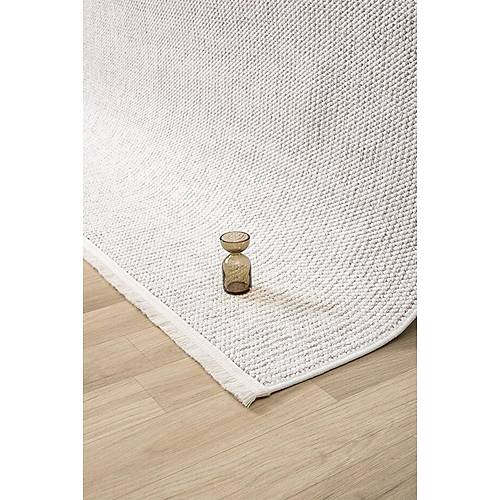 Step Krem Bej Hal� Yumu�ak Dokulu Hal� Kilim Salon Mutfak Koridor Yolluk Dokuma Makine Hal�s� 360