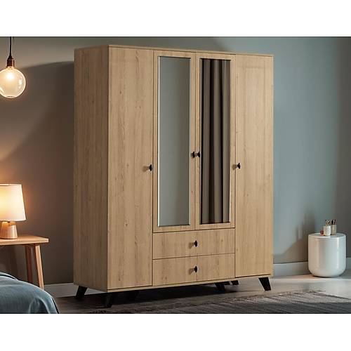 Nava 4 Kapakl� Gard�rop