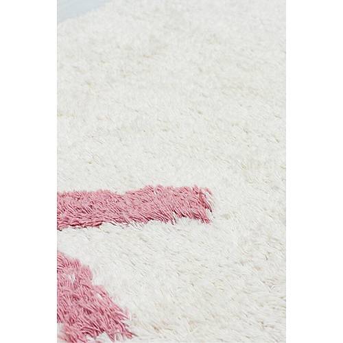 Eko Hal� COTTON BOON XW CBN 05 MULTY XW Y�kanabilir Kaymaz Tabanl� Naturel Pamuk Bebek Hal�s�