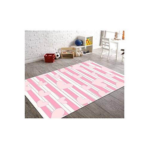 Hal�max Cino 74 Pembe Kalpli K�z �ocuk Odas� Hal� Bebek Oyun Hal�s�