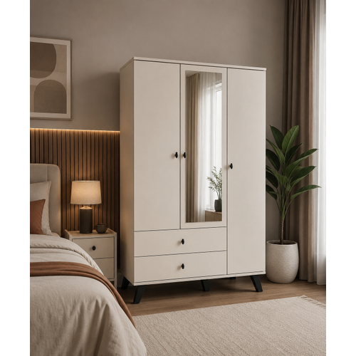Nesta 3 Kapakl� Gard�rop