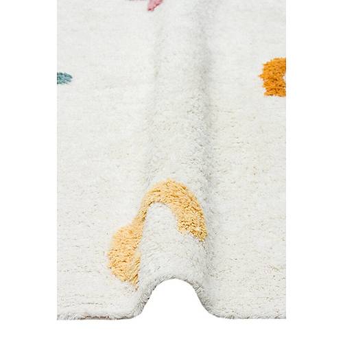 Eko Hal� COTTON BOON XW CBN 05 MULTY XW Y�kanabilir Kaymaz Tabanl� Naturel Pamuk Bebek Hal�s�