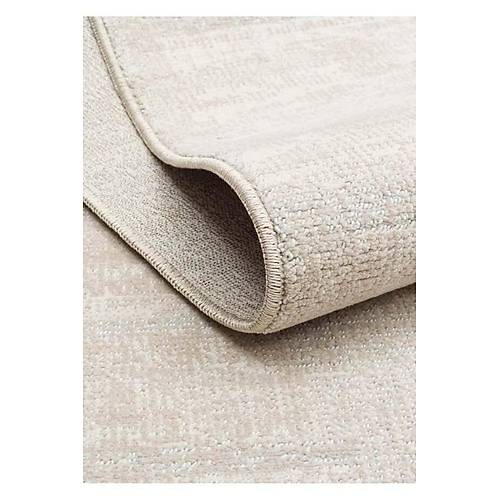 Eko Hal� KALAHARI KLH 01 GREY BEIGE �zel Dokuma Tekni�i ile �retilen Modern Sade Desenli Makine Hal�s�