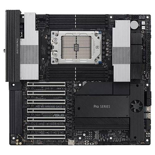 ASUS PRO WS WRX90E-SAGE SE DDR5 VGA 4XM.2 STR5 (AMD THREADRIPPER PRO 7000 WX SER�S� ��LEMC� UYUMU)