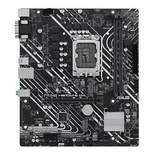 ASUS PRIME H610M-E D4 DDR4 3200MHZ 1XVGA 1XHDMI 1XDP 2XM.2 USB 3.2 MATX 1700P (12. / 13. VE 14. NES�L ��LEMC� UYUMLU)