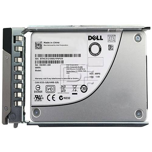DELL POWEREDGE 1.92TB SSD SATA Read Intensive 6Gbps 512e 2.5in Hot-plug