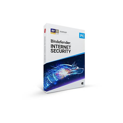Bitdefender Internet Security - L�SANS - 1 Kullan�c� - 1 Y�l