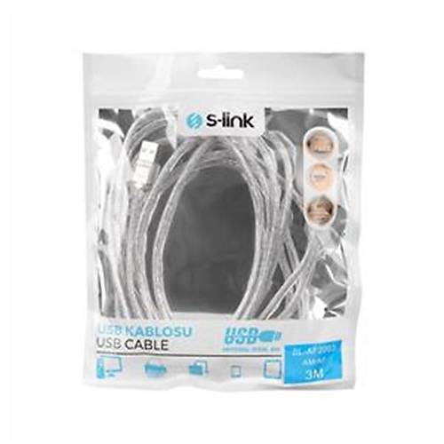 S-LINK SL?AF2003 USB 2.0 3MT �EFFAF UZATMA KABLOSU