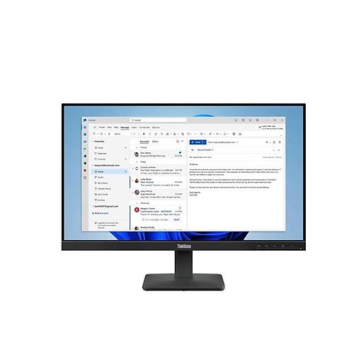 23.8 LENOVO S24-4E THINKVISION 64B5KAT1TK 4MS 100HZ HDMI+VGA WLED MONITOR (3 YIL GARANT�)