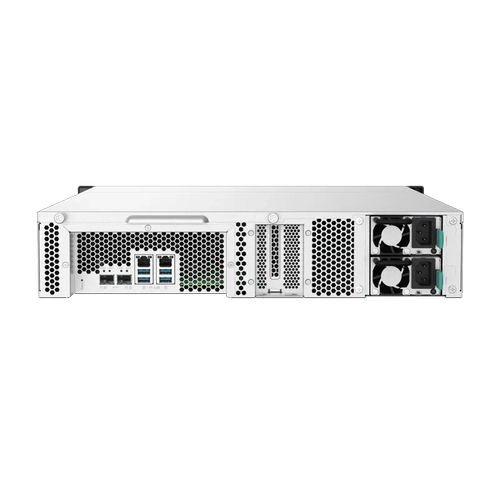 QNAP TS-832PXU-RP-4G 8-Bay Rackmount NAS, Dual 10GbE + 2.5GbE, 4GB DDR4, Redundant PSU