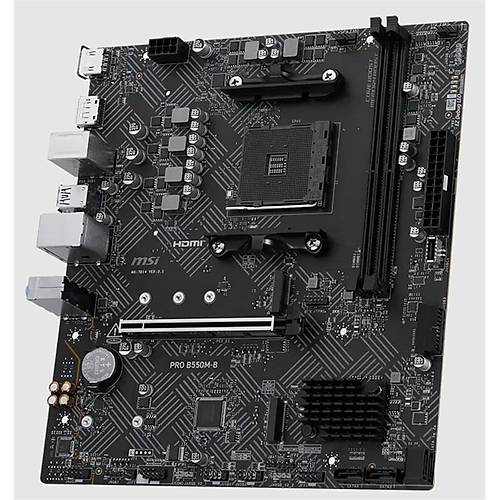 MSI PRO B550M-B DDR4 4600MHZ 1XHDMI 2XM.2 MATX AM4 (AMD AM4 5000/5000G/4000G/3000/3000G SER�LER� �LE UYUMLU)