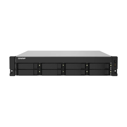 QNAP TS-832PXU-RP-4G 8-Bay Rackmount NAS, Dual 10GbE + 2.5GbE, 4GB DDR4, Redundant PSU