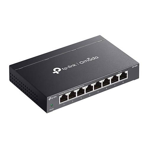 TP-LINK OMADA DS108G 8 PORT GIGABIT MASA�ST� METAL KASA SWITCH