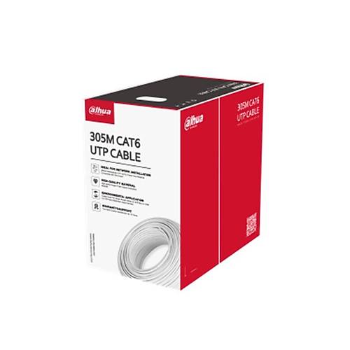 DAHUA DH-PFM920I-6UN-C U/UTP 305 METRE 23AWG %100 BAKIR BEYAZ RENK CAT6 KABLO