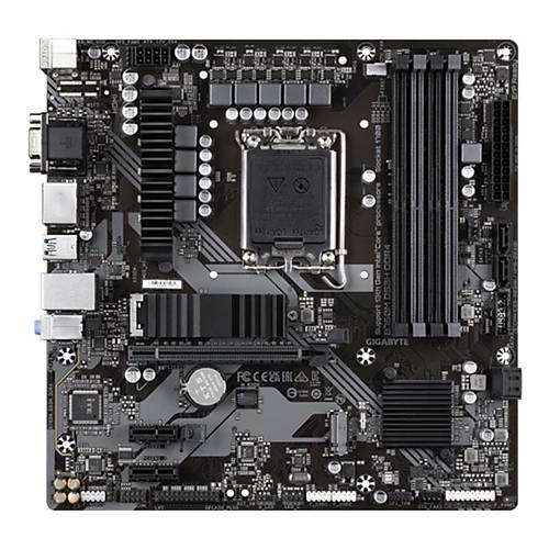 GIGABYTE B760M DS3H DDR4 5133MHZ 1XVGA 1XHDMI 1XDP 1XM.2 MATX 1700P (14. 13. VE 12.NES�L ��LEMC� UYUMLU)