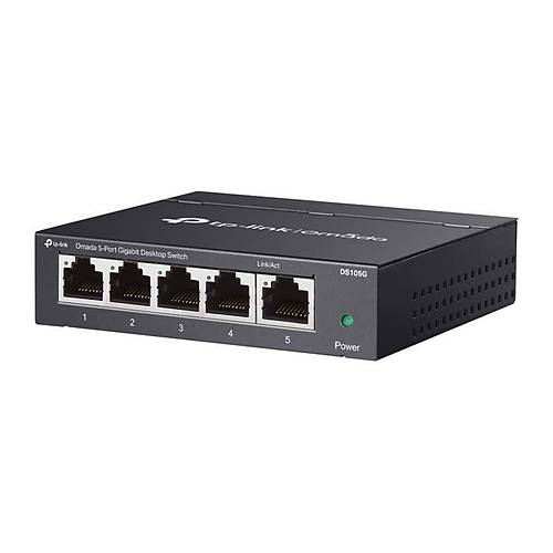 TP-LINK OMADA DS105G 5 PORT GIGABIT Y�NET�LEMEZ METAL KASA SWITCH