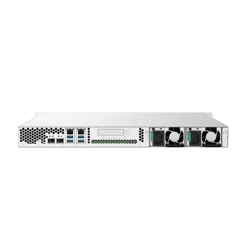 QNAP TS-432PXU-RP-2G | 4-Bay Rackmount NAS, 2GB RAM, 10GbE + 2.5GbE, Redundant PSU
