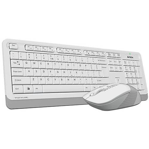 A4 TECH FG1010 BEYAZ Q MM 2.4G KABLOSUZ KLAVYE MOUSE SET