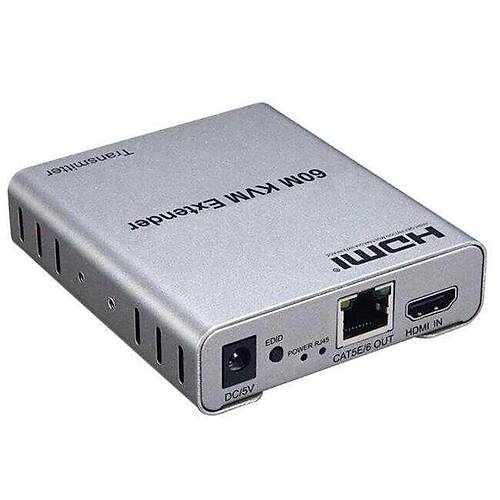 SENSEI 60 METRE 1080P CAT6 KVM EXTENDER (HDMI+USB+IR)